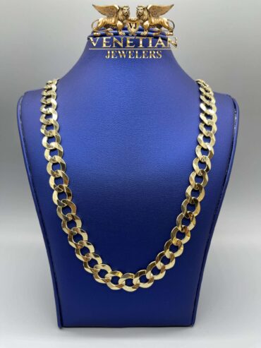 10KT Italian CurbLink Chain