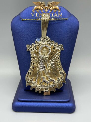 10KT Saint Lazaro Pendant