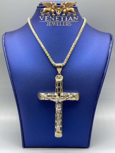 10KT Cross Necklace Combo