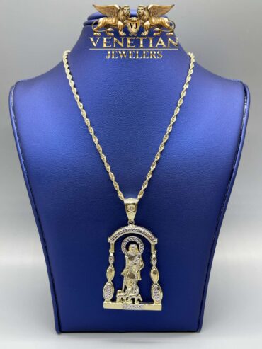 10KT Chain Charm Set
