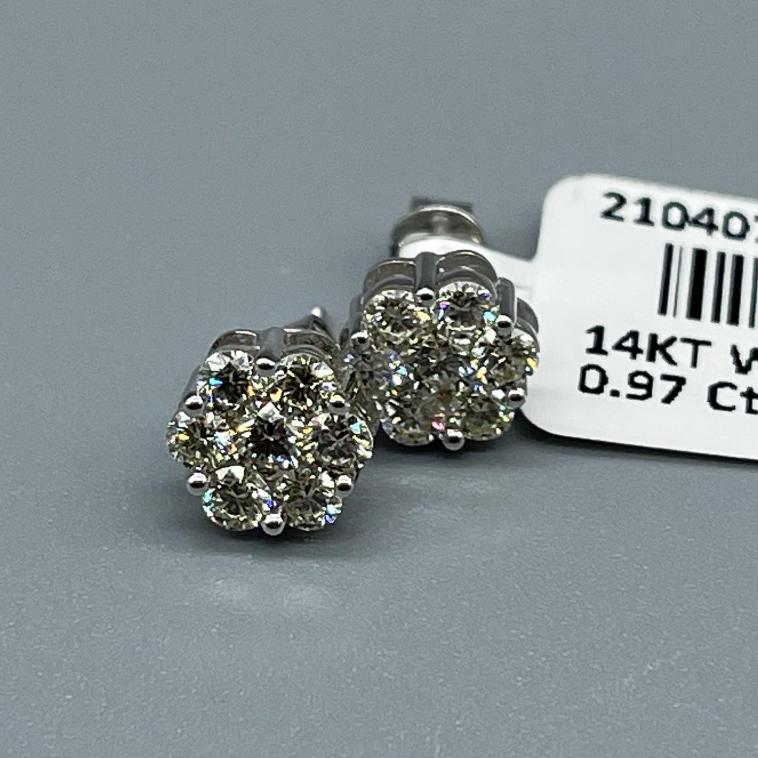 14KT VVS Diamond Earrings VJ Diamond Sanford Orlando