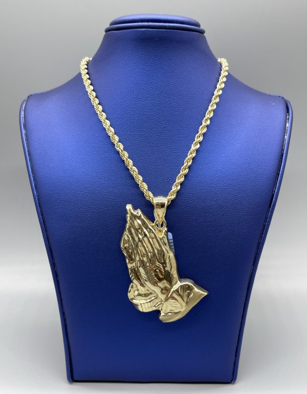 10KT Gold Last Supper Pendant Combo Set Jewelers Florida