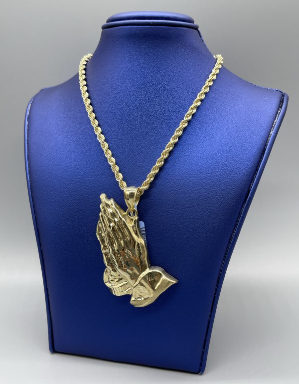 10KT Gold Last Supper Pendant Combo Set Jewelers Florida