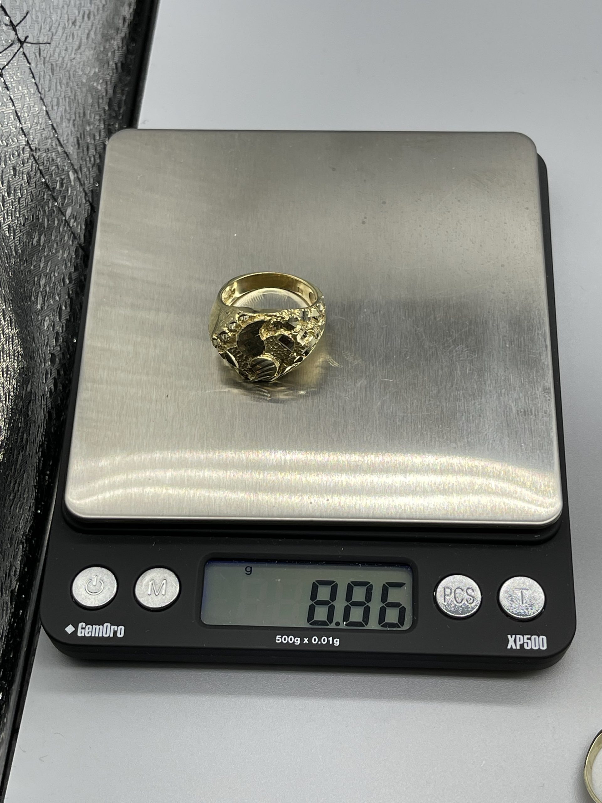 10KT Gold Nugget Ring – VJ Diamond Sanford Orlando