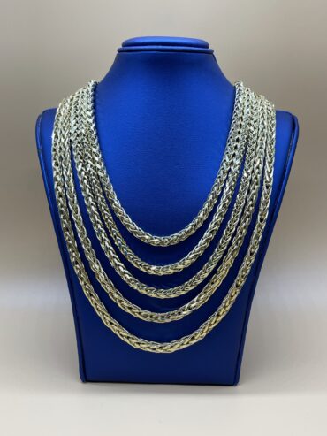 10KT 5MM Gold Franco Necklace - 22"