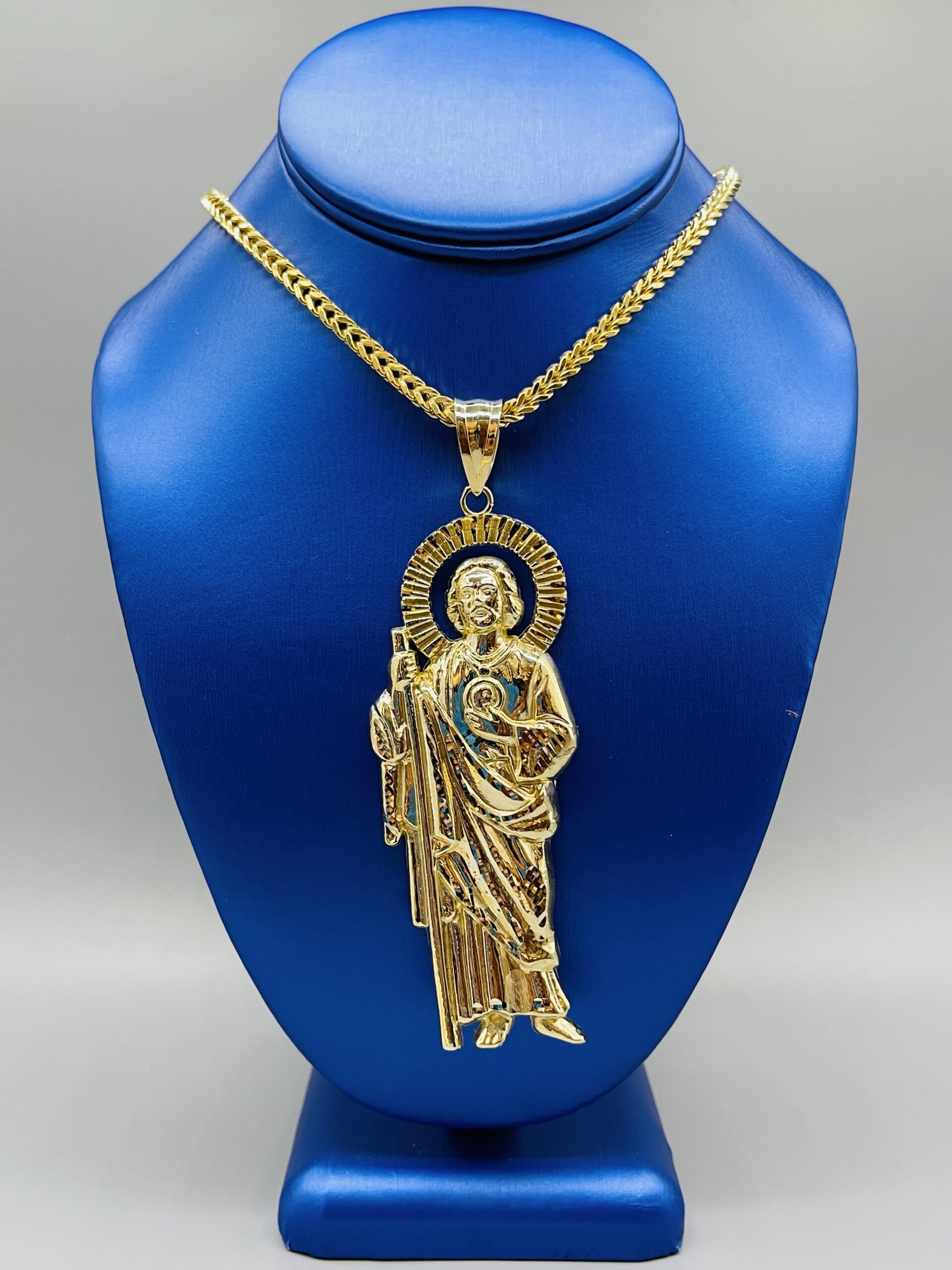 10KT Gold St.Jude Pendant ComboSet – VJ Diamond Sanford Orlando