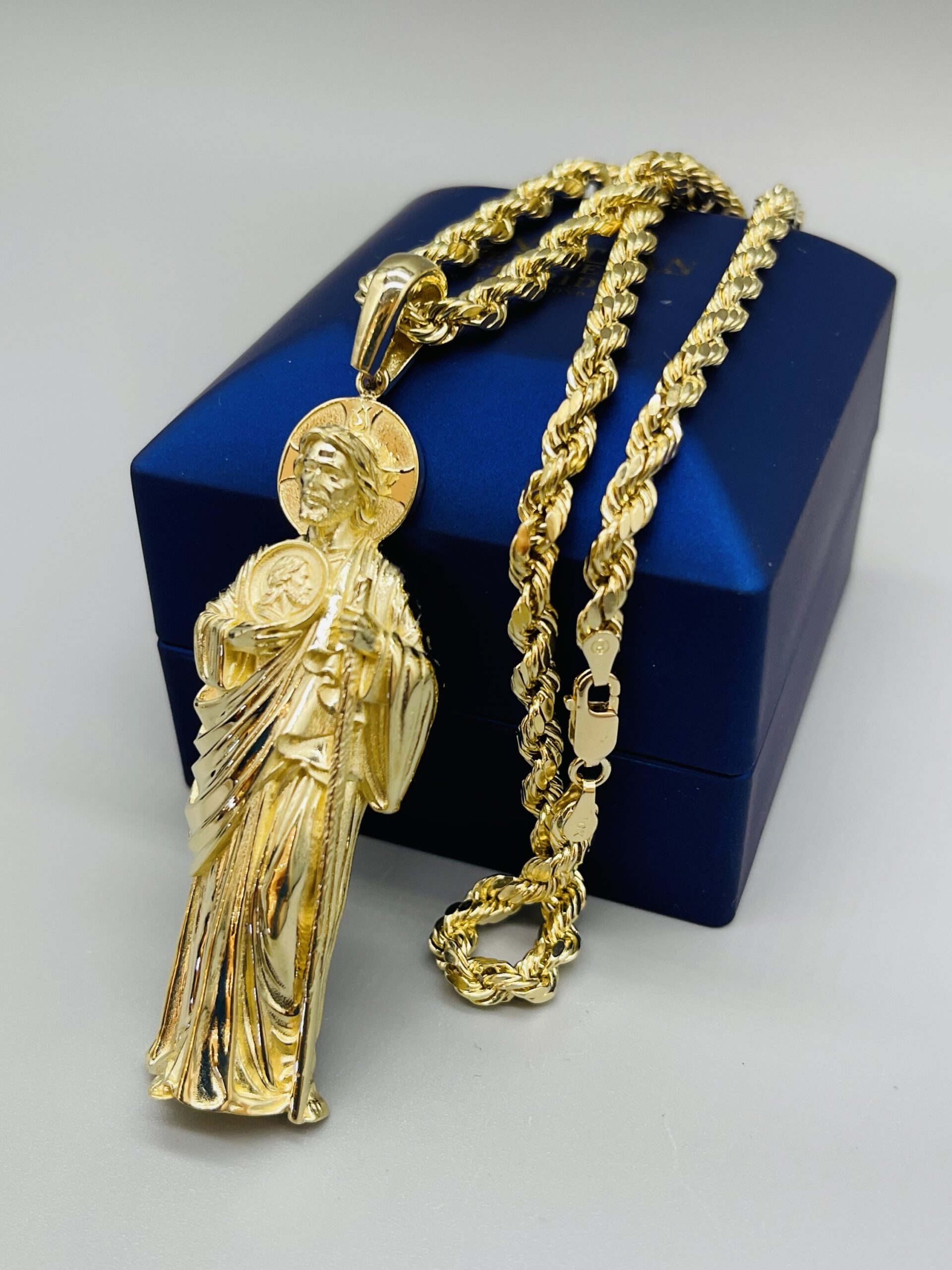 10KT Gold St.Jude Pendant ComboSet – VJ Diamond Sanford Orlando