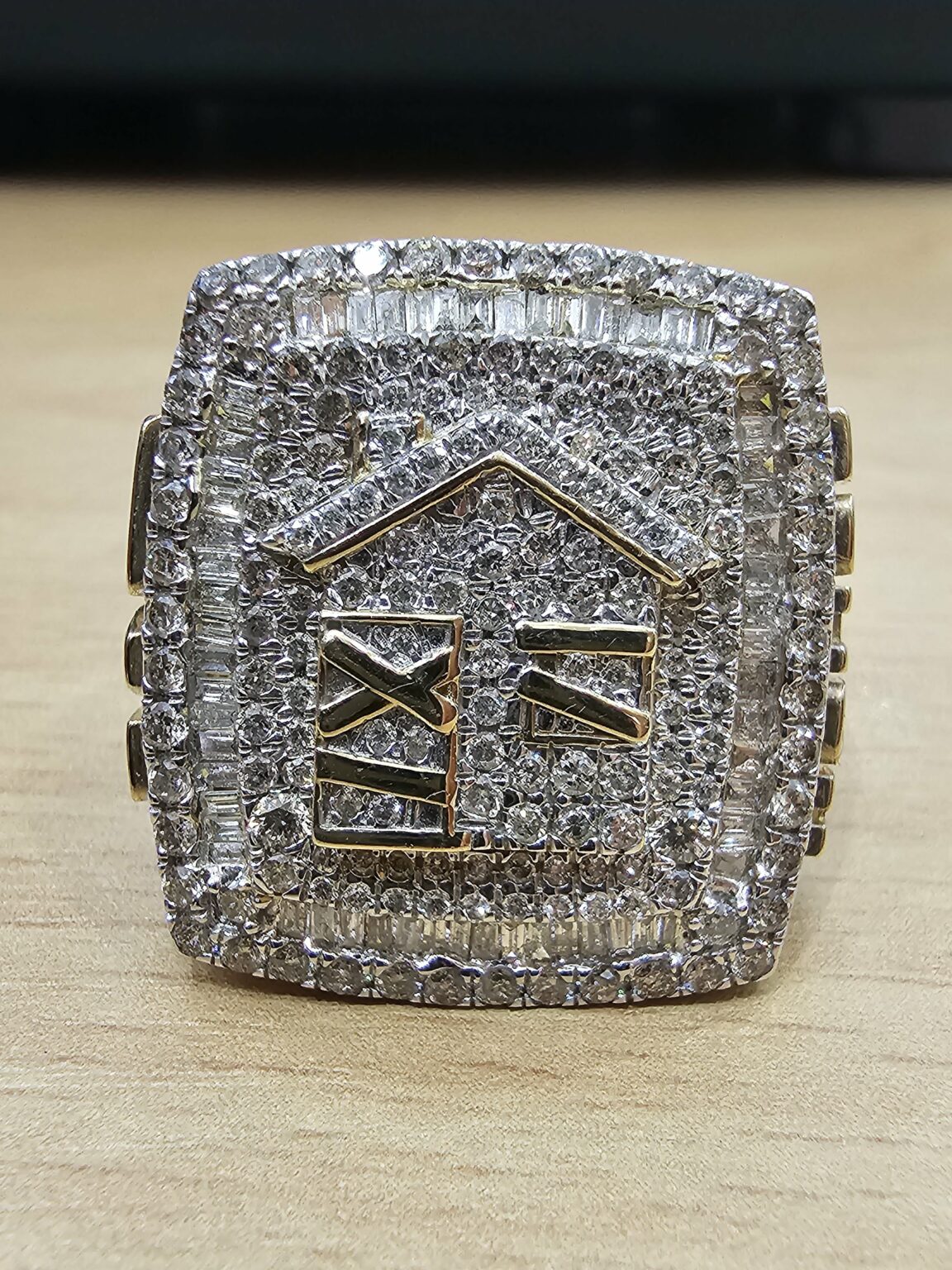 10KT 3.00CT Dia Mens Custom Ring – VJ Diamond