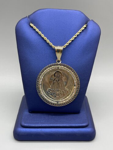 10KT Gold St.Careda Pendant ComboSet