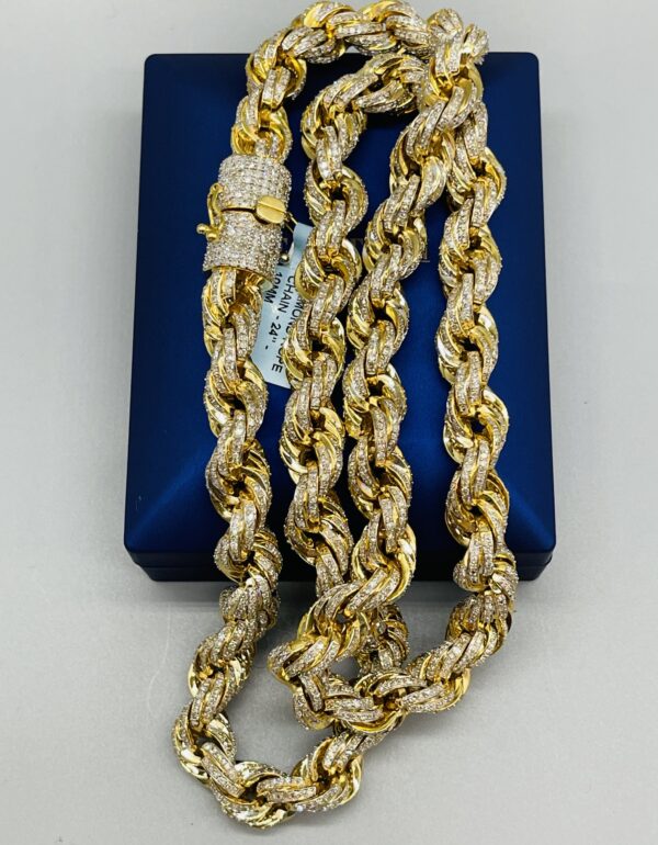 Gems One Paperclip Rope Necklace 2412454 - Sami Fine Jewelry