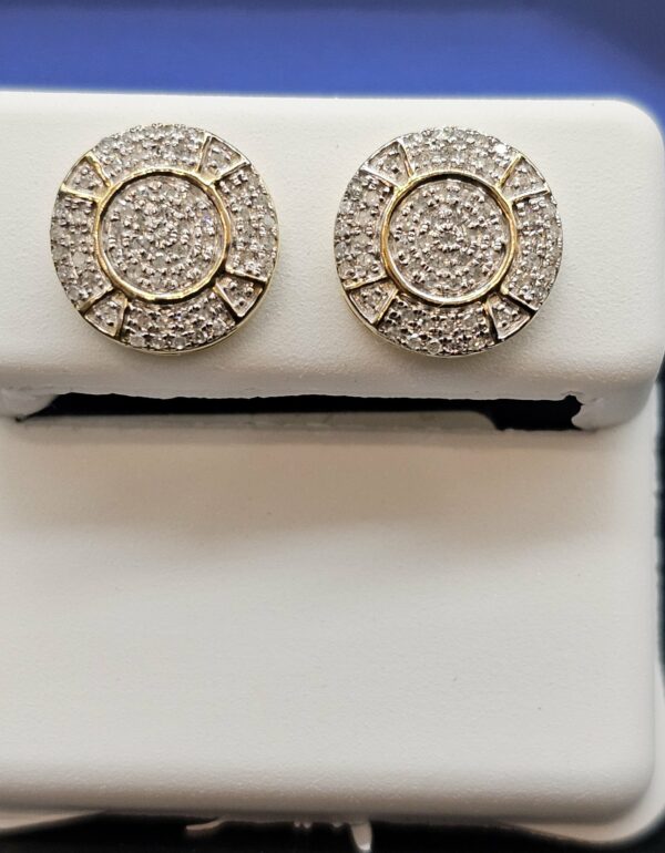 10kt gold deals diamond earrings