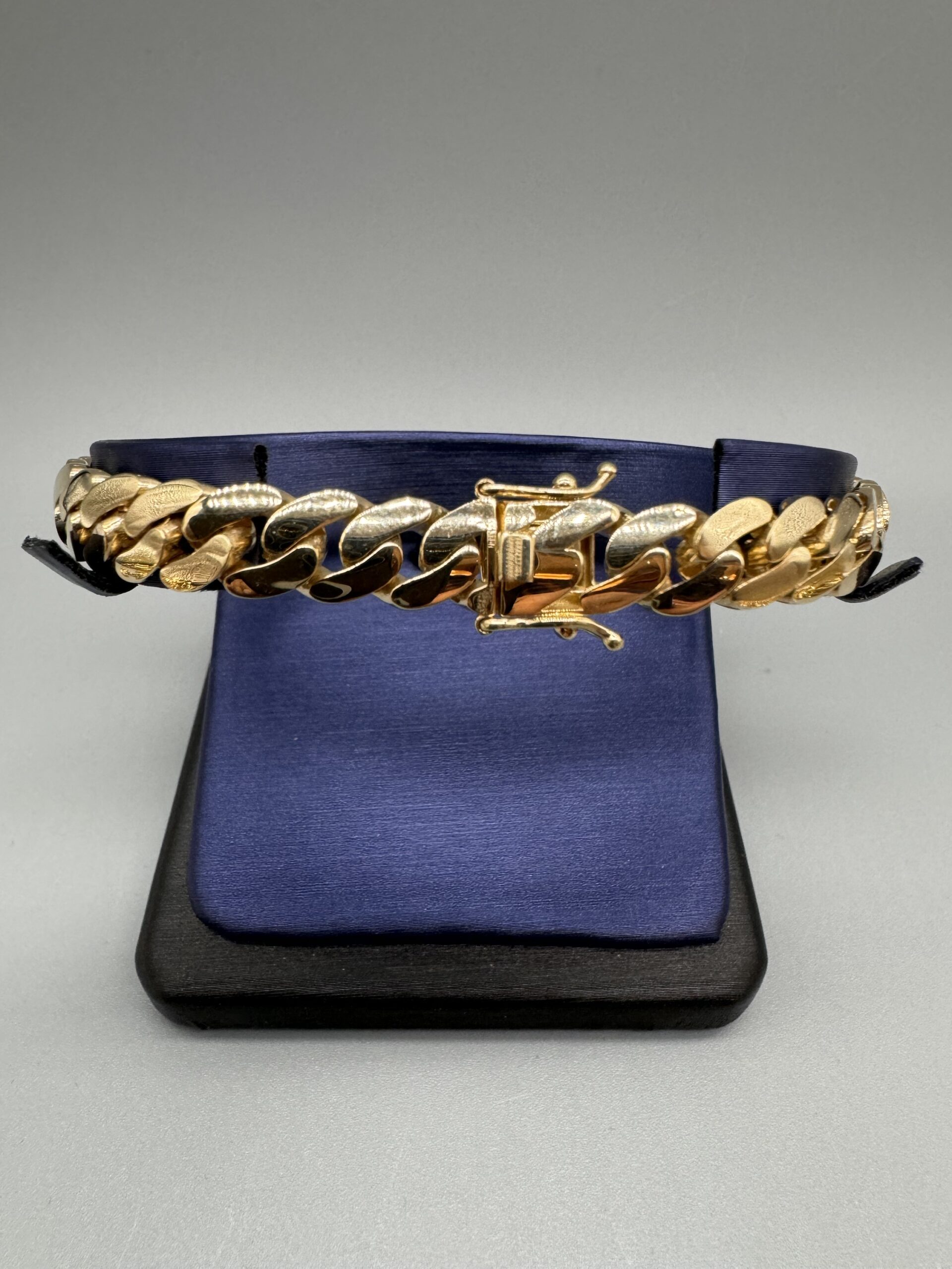 14K Gold Monaco 17mm x 8inch Bracelet – Veronajoyeria
